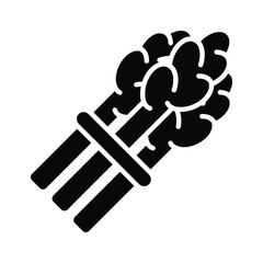 Asparagus vegetable vector design, healthy and organic food