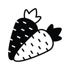Add a pop of farm fresh vibrancy to your designs with our Carrot Icon. Premium carrots Vector