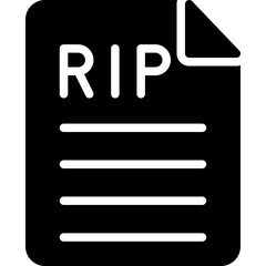 Death Certificate Icon