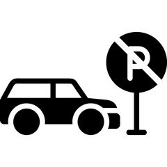 No Parking Icon