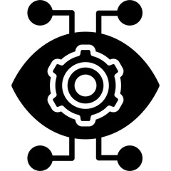 Robotics Eye Icon