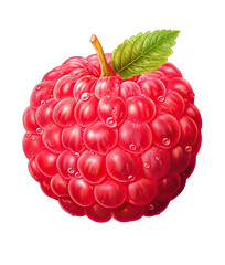 Bountiful Berries: Nature's Colorful Delights on a Transparent Background