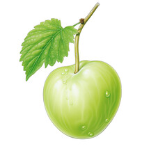 Bountiful Berries: Nature's Colorful Delights on a Transparent Background