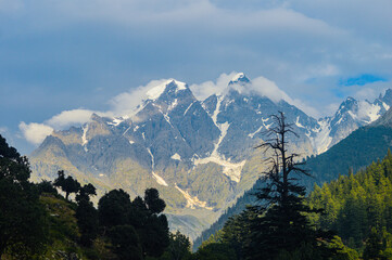 Snow Covered Mountains