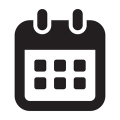 Flat Calendar Icon