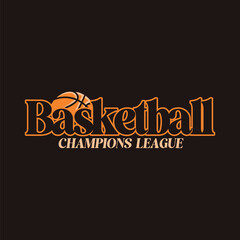 basketball vector for logo or t shirt design