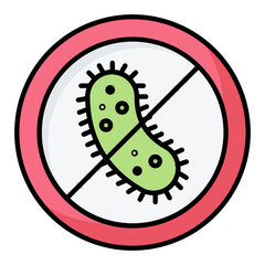 Anti Bacterial Icon