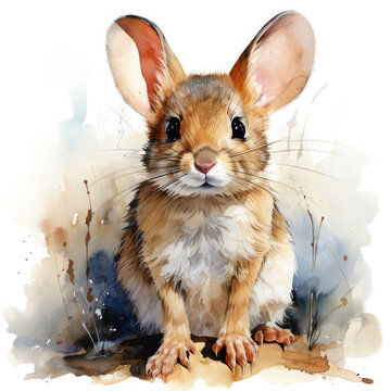 recommend clip art: Waterco Jerboa Clipart illustration Generative Ai