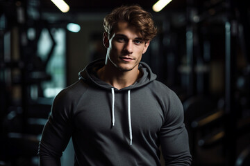 Obraz premium AI generated photography image of nice handsome man experienced skilled professional worker