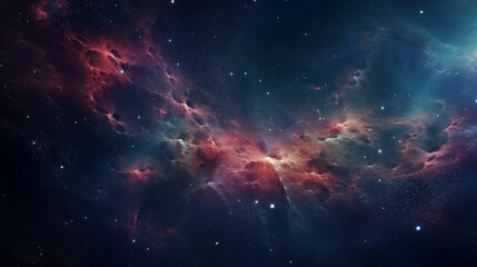 Fototapeta premium A fascinating and realistic depiction of the universe.