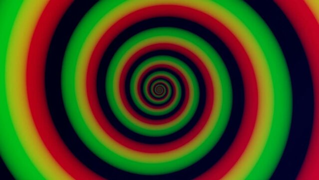 Bright, multicolored circles in various sizes and swirls create a fun and artistic abstract background