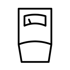 Weight Scale Measuring Outline Icon