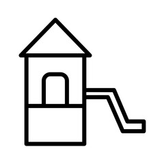 Fair Park Playground Outline Icon
