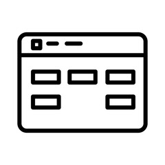 Agile Notion Scheme Outline Icon