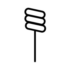 Sugar Sweet Candy Outline Icon