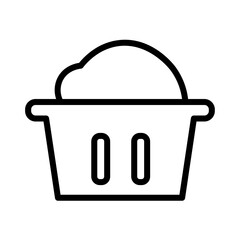 Sugar Treat Cake Outline Icon