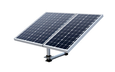 Innovative Solar Panel On Isolated Background