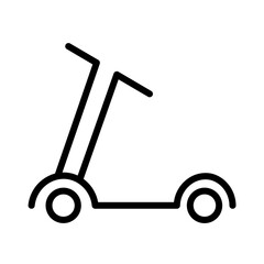 Bike City Scooter Outline Icon