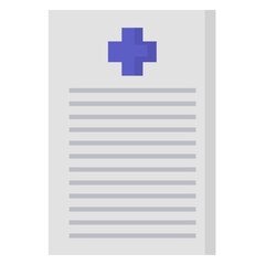 Obraz premium Medical report