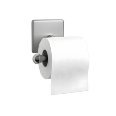 white toilet paper