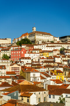 View at the town from above, Coimbra
