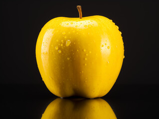 Picture of yellow apples.