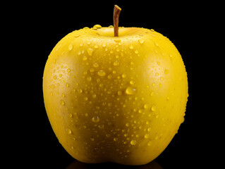 Picture of yellow apples.