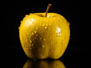 Picture of yellow apples.