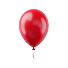 Air balloon isolated on transparent background. AI generated.