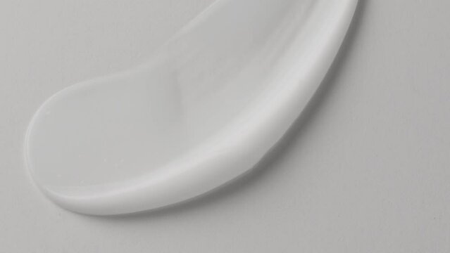 Cosmetic cream texture closeup 50 fps slow motion 4k