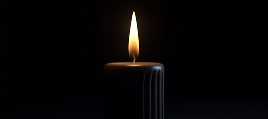candle in the dark, light, dim 8