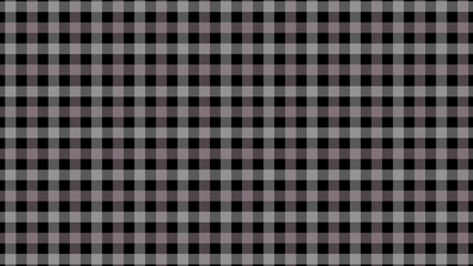 Black pink and white plaid fabric texture as a background