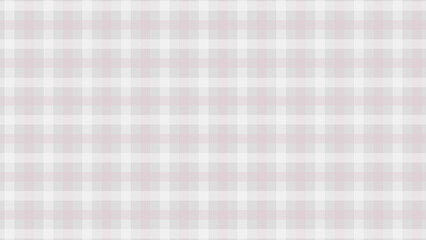 Grey pink and white plaid fabric texture as a background