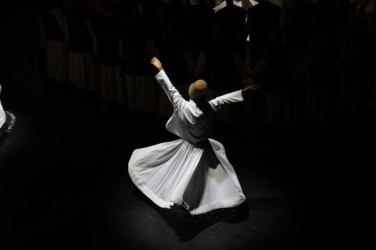 Sufi Whirling Dervishes Photo, Taksim Fatih, Istanbul Turkiye (Turkey)