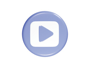 Video player icon illustration element