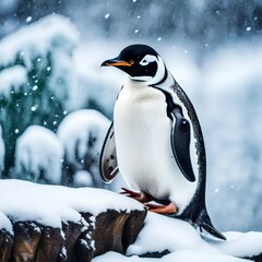 emperor penguin in polar regions generative Ai tool