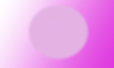 Pink-gray circle on gradient pink background.