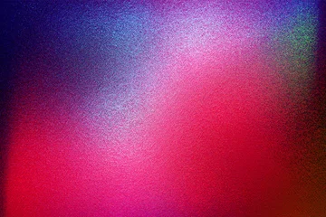 Fotobehang Black dark purple, blue, green, orange, red, pink, gold, shiny glitter abstract gradient background with space. Twinkling glow stars effect. Like outer space, night sky, universe. Rusty, rough surface © Sumeth