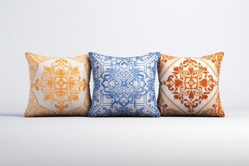 Colorful decorative pillows ,Moroccan style , close up