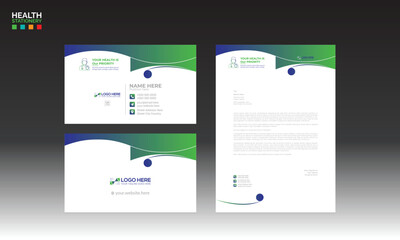 letterhead and business card design