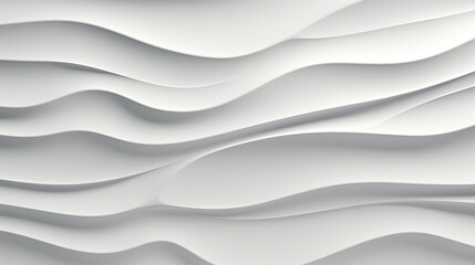 A white texture with waves on a wall