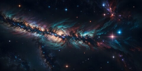 Bunch Of Stars Exploding Supernova