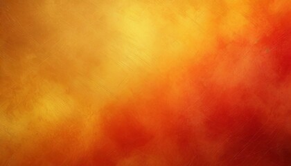 gold orange and red background with gradient colors and streaked grunge texture - obrazy, fototapety, plakaty