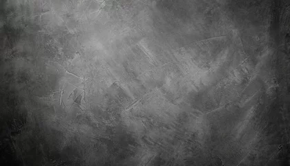 Fotobehang abstract dark texture dirty wall background or wallpaper with copy space grunge gray texture with scratches distressed grey grunge seamless texture overlay scratched backdrop © Mary