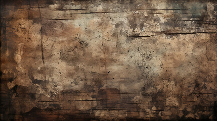 Grunge old new paper background with unreadable text