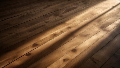 Brown wood panel repeat texture. Realistic vector timber dark striped wall background. Bamboo...