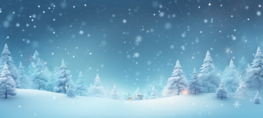 Merry Christmas and Happy New Year background with copy space.