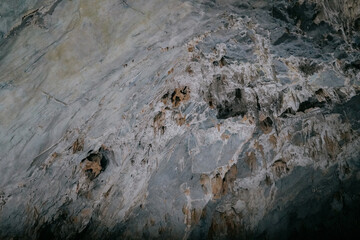 inside Phong Nha Cave in Vietnam.