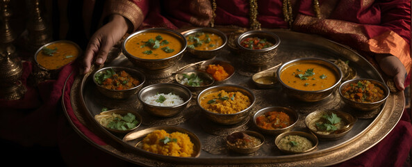 Indian Maharaja Thali