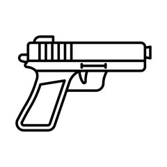 Fototapeta premium Pistol Icon Design